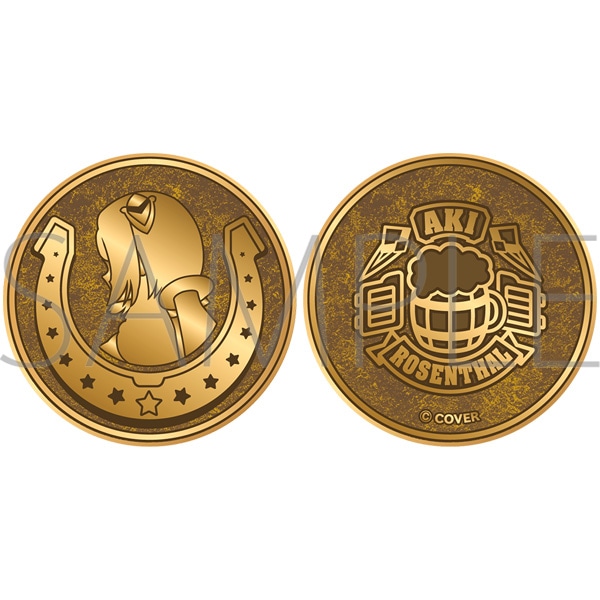 [Pre-order] [Made-to-order] hololive - Western Caravan - Hololive Medal / Aki Rosenthal